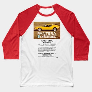 DE TOMASO PANTERA - advert Baseball T-Shirt